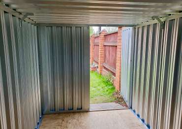 Металлический блок-контейнер SKOGGY для хранения на даче в СНТ Возрождение, МО