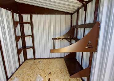 Угловой стеллаж SKOGGY для хранения инструментов в д. Владычино