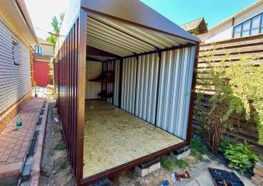 Сарай SKOGGY для дачи для инструментов в д. Владычино