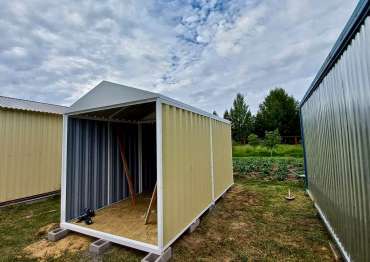 Контейнер металлический SKOGGY для загородного участка в д. Русановская