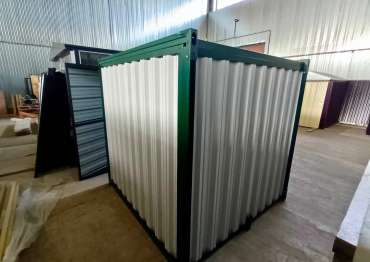 Хозблок из профлиста СКОГГИ для дачи в с. Варваровка, г. Анапа