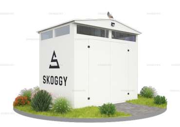 Блок Контейнер с Двускатной Крышей Премиум SKOGGY Max