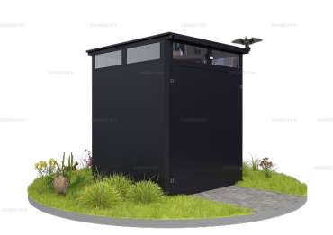 Хозблок с Плоской Крышей Премиум SKOGGY Mini