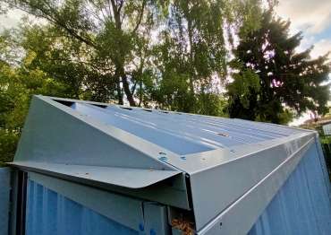 Блок-контейнер 6-ти метровый SKOGGY для хранения дачного инвентаря в д. Никифорово, МО