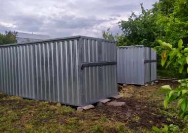 Два блок-контейнера SKOGGY в д. Давыдовское, Тюменская область