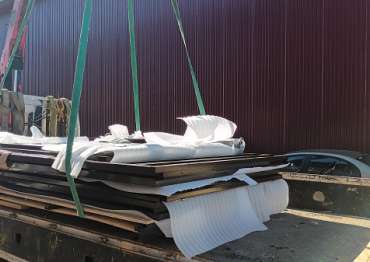 Доставка блок-контейнера SKOGGY на участок в д. Архангельское