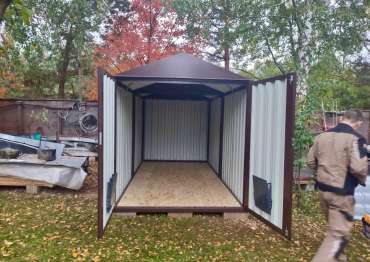 Хозблок SKOGGY с вандал-баром для загородного участка в д.Филенино