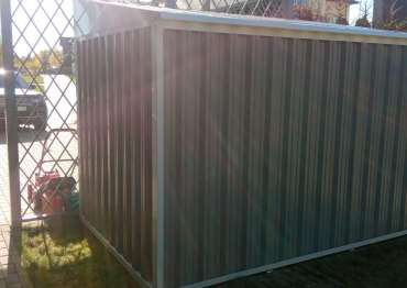 Блок-контейнер SKOGGY для хранения инвентаря на дачном участке в КП Новорижский