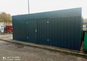 Контейнер SKOGGY с односкатной крышей для инвентаря в Новой Москве