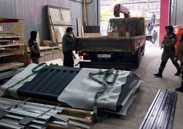 Разборный сарай СКОГГИ для хранения в с. Михайловское