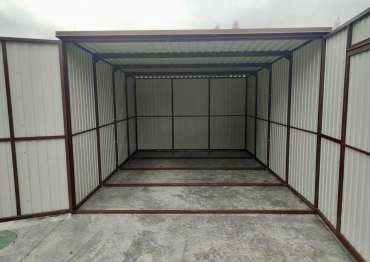 Гараж для автомобиля с воротами и калиткой SKOGGY в КП Челюскинский парк