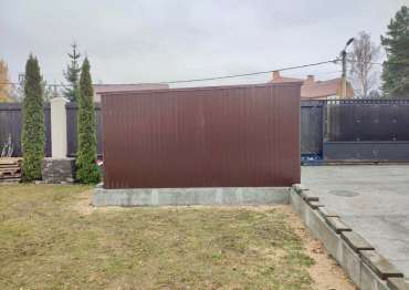 Контейнер для машины SKOGGY в КП Челюскинский парк