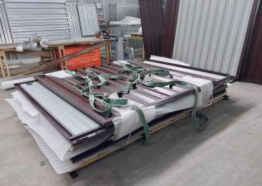 Сарай SKOGGY в разобранном виде в д. Грязь