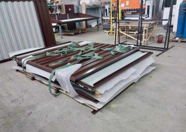 Хозблок SKOGGY в разобранном виде в д. Грязь