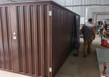 Контейнер для квадроцикла и садового инвентаря в д. Крутово