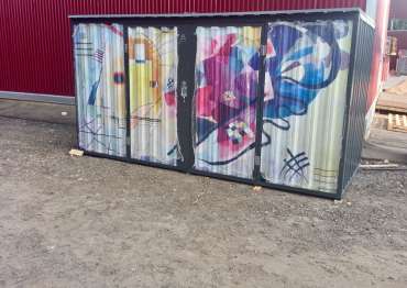 Контейнер для детского квадроцикла в д. Александровка