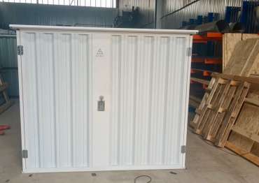 Белоснежный блок-контейнер для хранения нестандартного размера в г. Тюмень