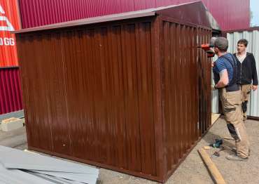 Хозблок для хранения техники в г. Обнинск, Калужская область