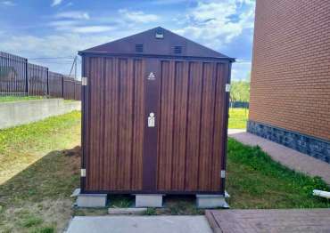 Хозблок для садовой техники в СНТ Князево