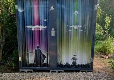 Контейнер SKOGGY для хранения в СНТ Хуторок