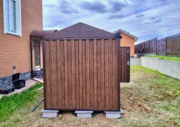 Контейнер СКОГГИ для садовой техники в СНТ Князево