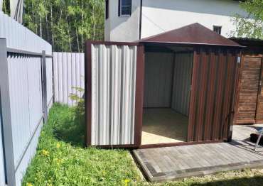 Сарай СКОГГИ для садовой техники и инструментов д.Рязанцево