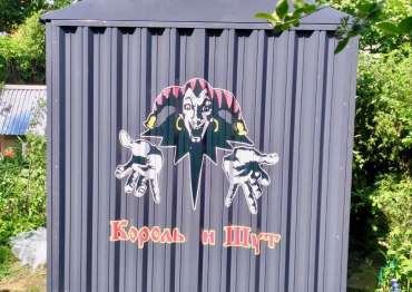 Сарай SKOGGY с принтом в СНТ Хуторок