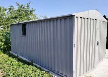 Контейнер под гараж-мастерскую в д. Митяево, СНТ Русь, Нарофоминский р-н, МО