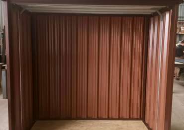 Стильная дровница на участок в КП Британика, Истринский р-н, МО