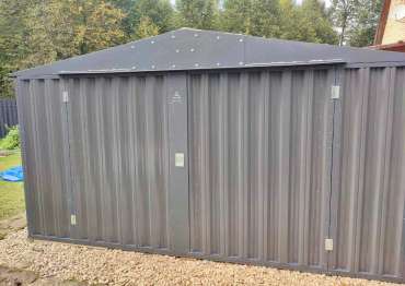 Большой гараж для квадроцикла с увеличенной высотой в с. Ситне-Щелканово, ГО Ступино, МО