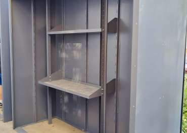 Шкафы с полками в графитовом цвете в г. Москва