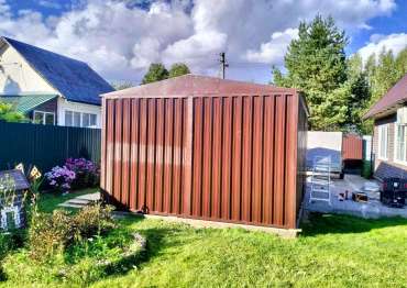 Шикарный нестандартный гараж в дер. Никольское, Солнечногорский р-н, МО