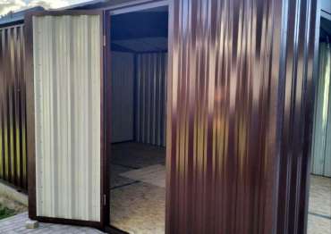 Гараж с дополнительной дверью сбоку в дер. Никольское, Солнечногорский р-н, МО