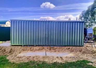 6 метровый контейнер для заказчика в дер. Смыково, Судогодский р-н, Владимирская область