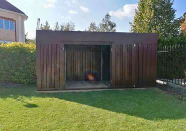 Хозблок + дровница на участок в дер. Спас-Каменка, Дмитровский р-н, МО