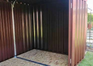 Хозблок с выделенным пространством под дровницу в дер. Спас-Каменка, Дмитровский р-н, МО