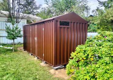 Вместительный хозблок для хранения для заказчика в д. Ярцево, г. Солнечногорск, МО