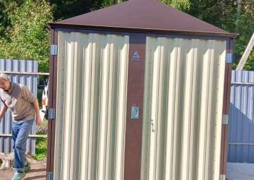 Контейнер для хранения на участок в д. Алексеевка, ГО Наро-Фоминский, МО