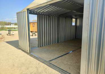 Монтаж гаража на участке заказчика в с. Белогостицы, Ростовский р-н, Ярославская область