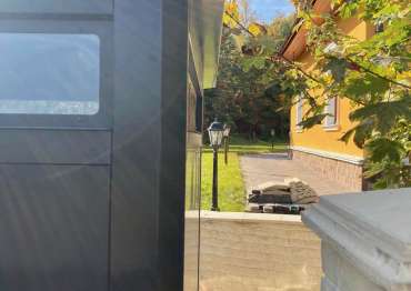 Премиум контейнер с аксессуарами+ дровница на участок д. Румянцево, Мытищинский р-он, МО