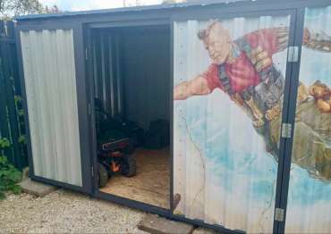 Контейнер для участка с индивидуальным дизайном в с. Троице-Лобаново, Ступинский р-н, МО