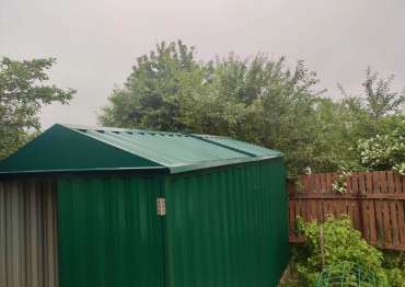 Яркий хозблок на участок в д. Думино, Дмитровский р-н, МО