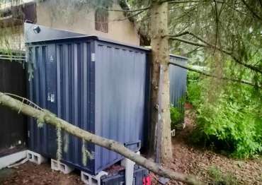 Вместительный контейнер для хранения с уменьшенной шириной для заказчика в с. Троицкое, Мытищинский р-н, МО