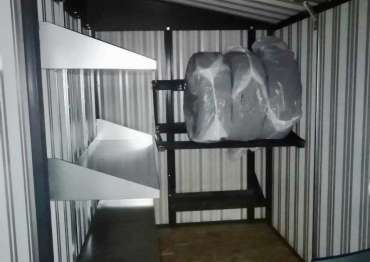 Современный контейнер для хранения с уменьшенной шириной для заказчика в с. Троицкое, Мытищинский р-н, МО