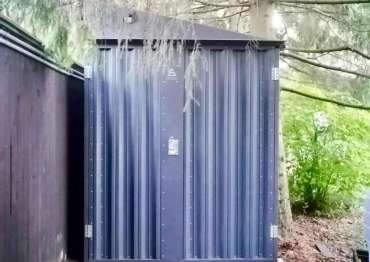 Миниатюрный контейнер для хранения с уменьшенной шириной для заказчика в с. Троицкое, Мытищинский р-н, МО