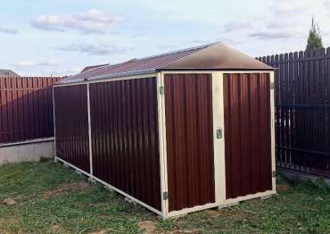 Контейнер для хранения в двойной расцветке в дер. Троице-Сельцо, г. Мытищи, МО