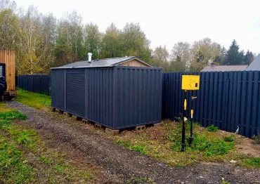 Стильный контейнер для хранения в дер. Базарово, Дмитровский р-н, МО