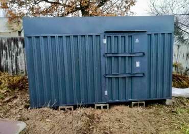 Современный вместительный хозблок для хранения с антивандальными засовами для заказчика в г. Наро-Фоминск, МО