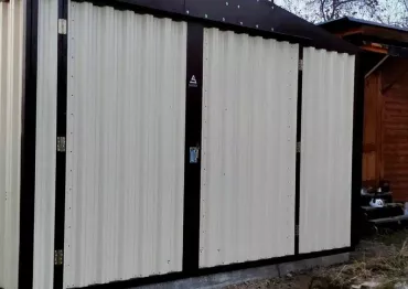 Современный автомобильный гараж на участок в дер. Митино, Заокский р-н, Тульская область