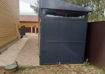 Лаконичные премиум контейнеры Mini на участок в дер. Новинки, Дмитровский г.о, МО